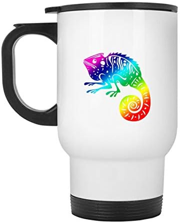 Цветна Пътна Чаша-Хамелеон, Пътни Чаши за Кафе (Сребърна чаша)