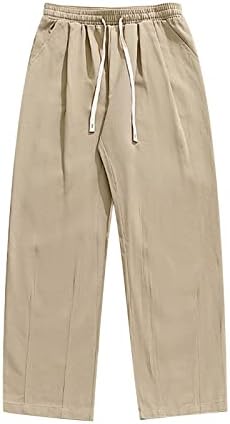Мъжки Панталони за джогинг Hatop Работни Ежедневни Панталони, Мъжки Функционални Вятърни Нагънат Свободни Гамаши, Мъжки