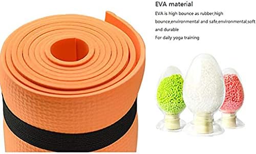 Килимче за йога Zlolia - Екологично Чист Нескользящий килимче за йога, подложка за физически упражнения и фитнес, Тренировъчен
