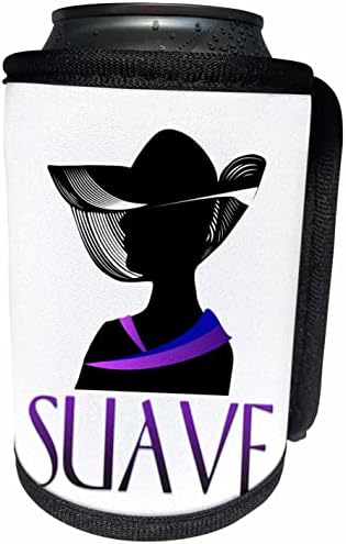 Триизмерно Word Suave с изображение на Жена с шапка - Опаковки за бутилки-хладилника (cc_355111_1)