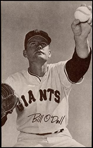 1947 Експонати Били О ' Della Ню Йорк Джайентс (Бейзболна картичка) БИВШ Джайентс