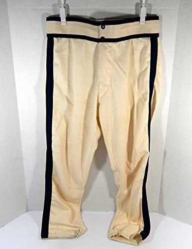 1987 Хюстън Астрос Антъни Кели # Използвани в играта Бели Панталони 36 DP36435 - Използваните в играта панталони MLB