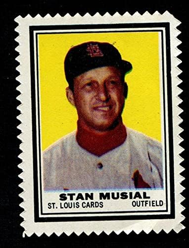 1962 Топпс Стан Музиал Сейнт Луис Кардиналс (бейзболна картичка) EX/Mount Кардиналс