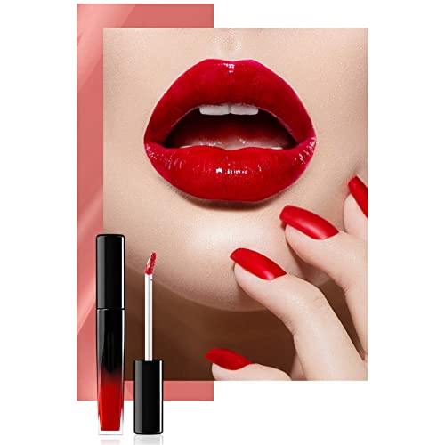 Lip Smart 6 Цвята Допълнително Кадифе Тепиха Мека Глазура за устни и Овлажняващ Лесно Окрашиваемый Течен Блясък за устни,
