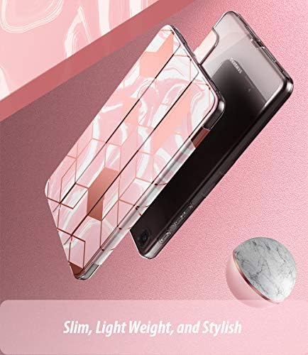 Серия Popshine Marble Lite е Предназначена за Samsung Galaxy Tab A 8.4 2020, модел SM-T307, делото гъвкав Мек прозрачен