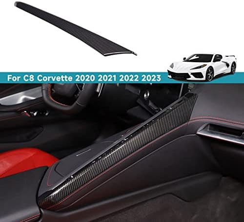 TOYCIDFG Странична Тапицерия на Централното управление на малка перука на темето на Страничния капак на Централната конзола за C8 Corvette Stingray Z51 Z06 2020-2023 Аксесоари (Фигура