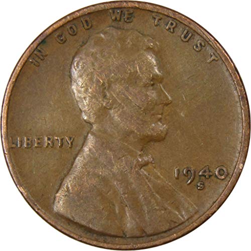 1940-те години Lincoln Wheat Cent AG ЗА Добро Бронзовата Пени 1c Монета са подбрани