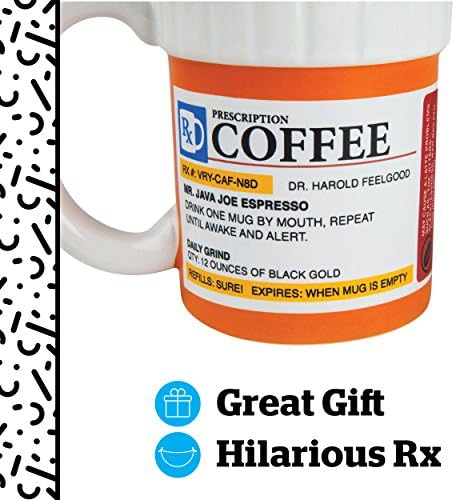 Кафеена чаша BigMouth Inc. със Забавна Рецепта за Сладки, Чаши, за любителите на кафе