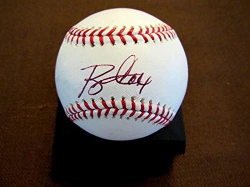 Главният треньор на Янкис Боби Кокс от WSC Атланта Брейвз Копито, подписано Авто Oml Baseball Jsa - Бейзболни топки с