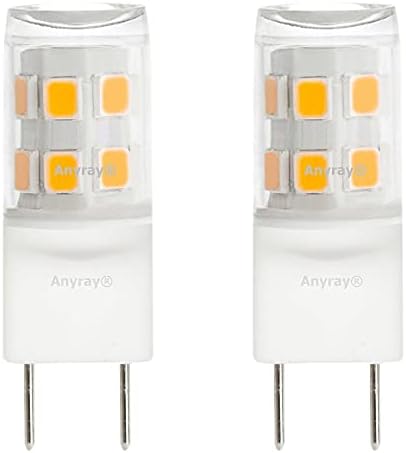 Anyray (2)-Преносими led лампа с мощност 2 Вата G8 за микровълнова печка Maytag Whirlpool JennAir Samsung мощност 20