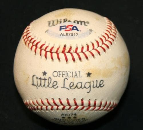 Дон Сътън подписа договор с Доджърс от Мала лийг Бейзбол с Автограф на PSA/DNA AL87517 - Бейзболни топки с автографи