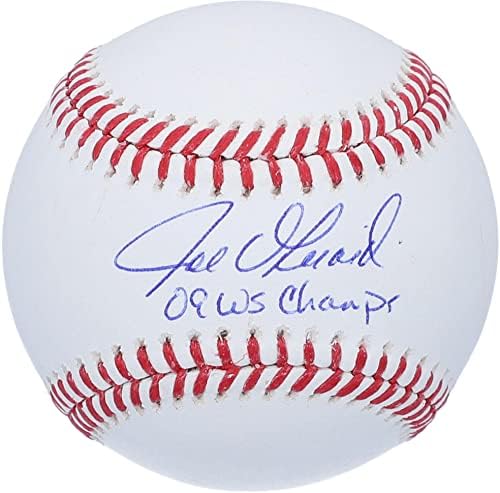 Играта топката Джо Джирарди Ню Йорк Янкис с автограф 09 WS Champs - Бейзболни топки с автографи