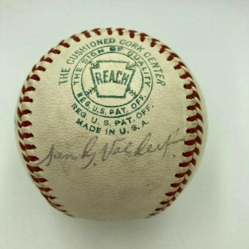 Екипът на Шампионската Американската лига на Минесота Туинс 1965 година Подписа бейзболен договор PSA DNA COA - Бейзболни