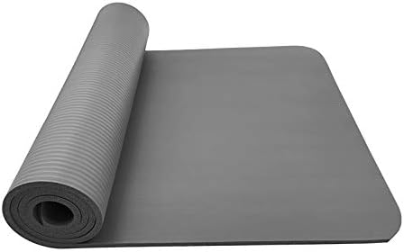 Разширено Сгъсти Удължен Домакински Нескользящий килимче За йога от NBR 183 см. * 60 см. * 1 см, Подпори за йога Ин