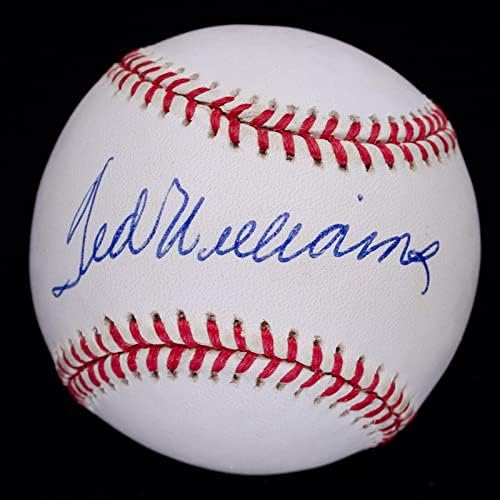 Прекрасна Тед Уилямс Подписа Бейзболен топката OAL с Автограф от JSA LOA XX49134 - Бейзболни Топки С Автографи