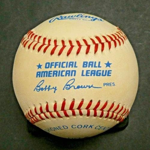 Мики Мэнтл и звезда на Янкис на 1950-те години подписаха Пълно писмо JSA за бейзбола - Бейзболни топки с автографи