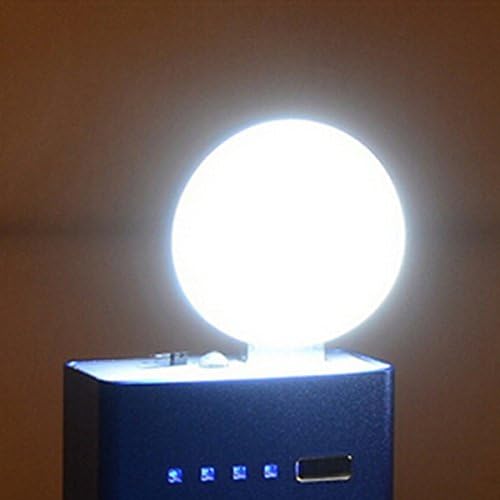 Бял Мини 2 W USB led Енергоспестяващ Преносим нощна светлина Авариен лампа-магазин 24/7