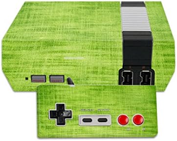 Кожата MightySkins Съвместими с Nintendo NES Classic Edition, амбалажна хартия, Стикер на корицата, Кожи от Зелената