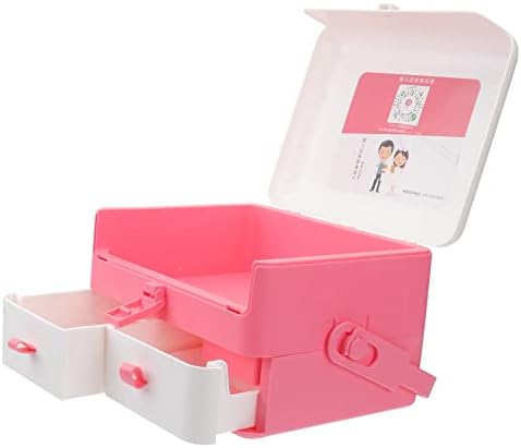 Toyvian 1 бр. Кутия за съхранение на Преносим Кутия За Съхранение на Притежателя за Хранене на Бебето Кутия Калъф За